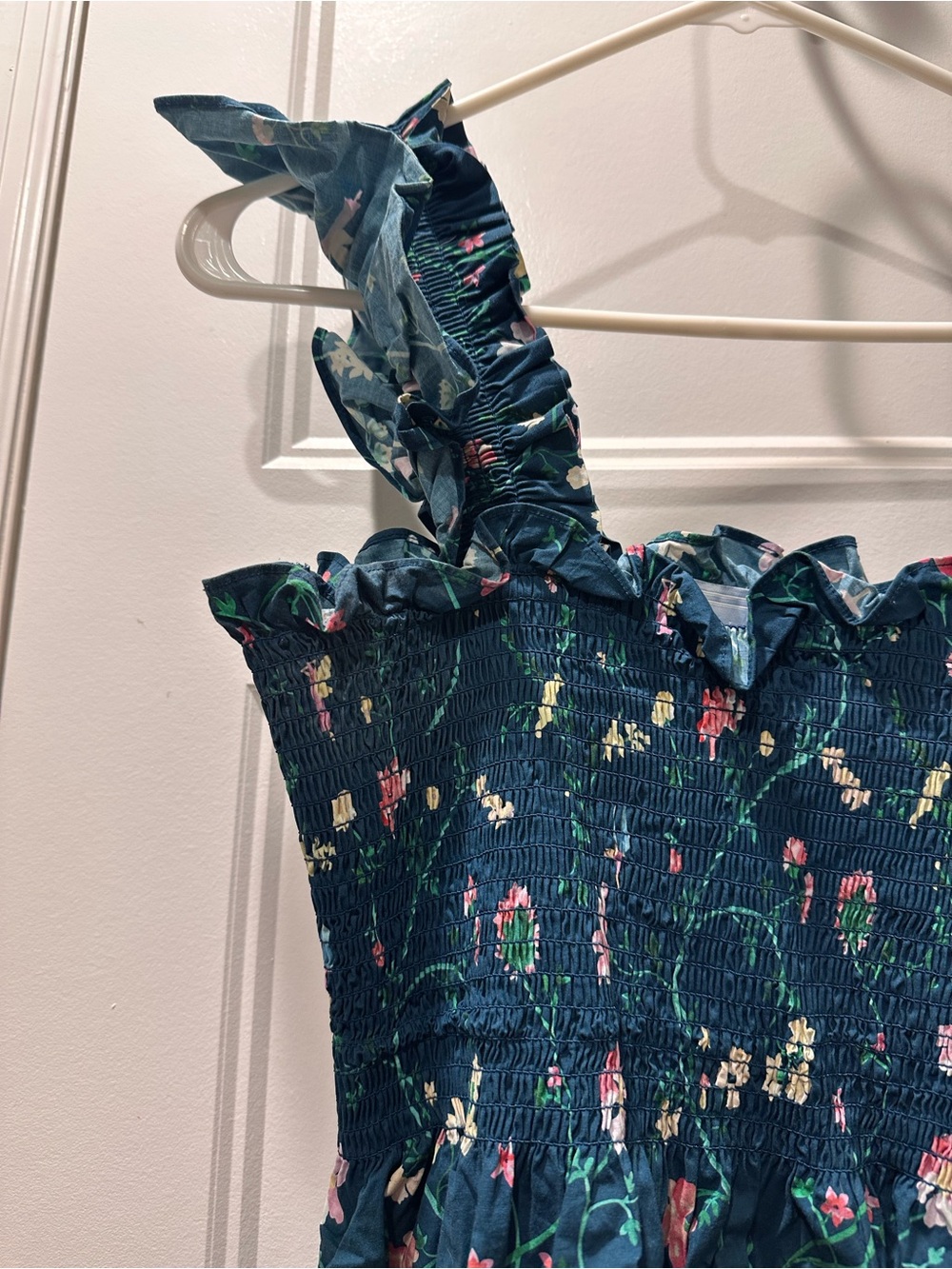 Hill House Nap Dress in Elizabeth Green Fairy Floral - Picture 2 of 6